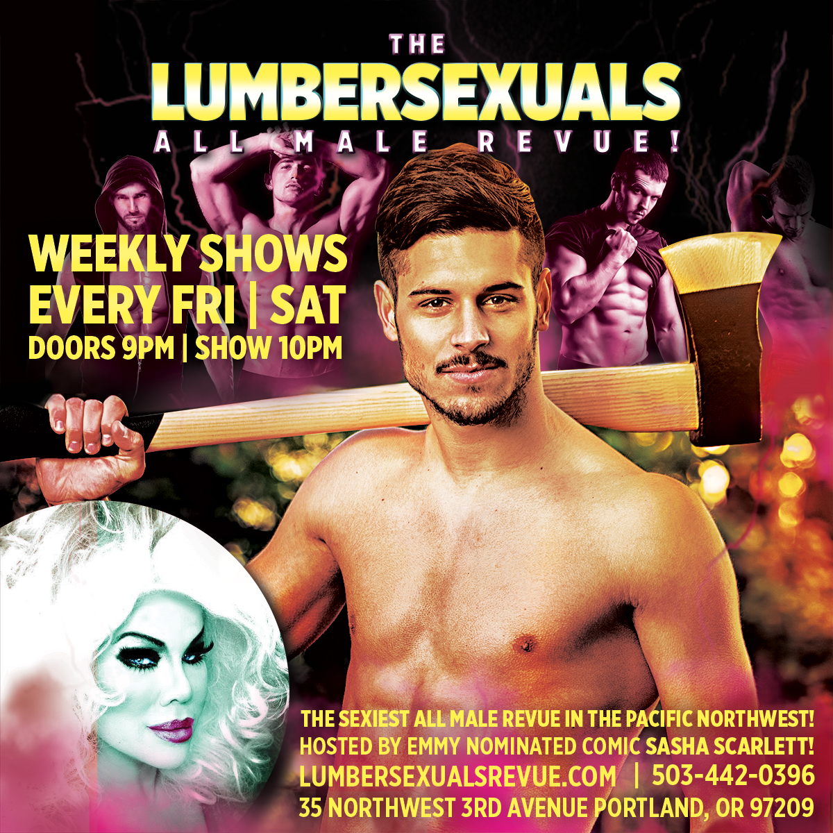 LUMBERSEXUAL All Male Revue